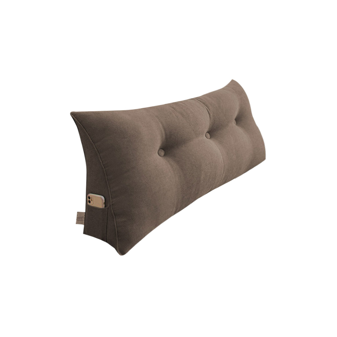 SOGA 100cm Coffee Cushion Pillow