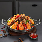 30cm Dry Pot with Natural Color 201 Material from Stainless Steel Kitchen Essentials