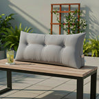 SOGA 100cm Silver Cushion Pillow