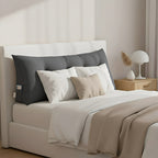 SOGA  120cm Dark Grey Wedge Bed Cushion