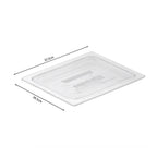 Clear 1/2 GN Lid Food Tray Cover
