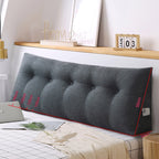 SOGA  120cm Dark Grey Wedge Bed Cushion