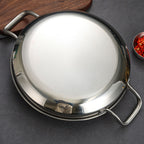 30cm Dry Pot with Natural Color 201 Material from Stainless Steel Kitchen Essentials