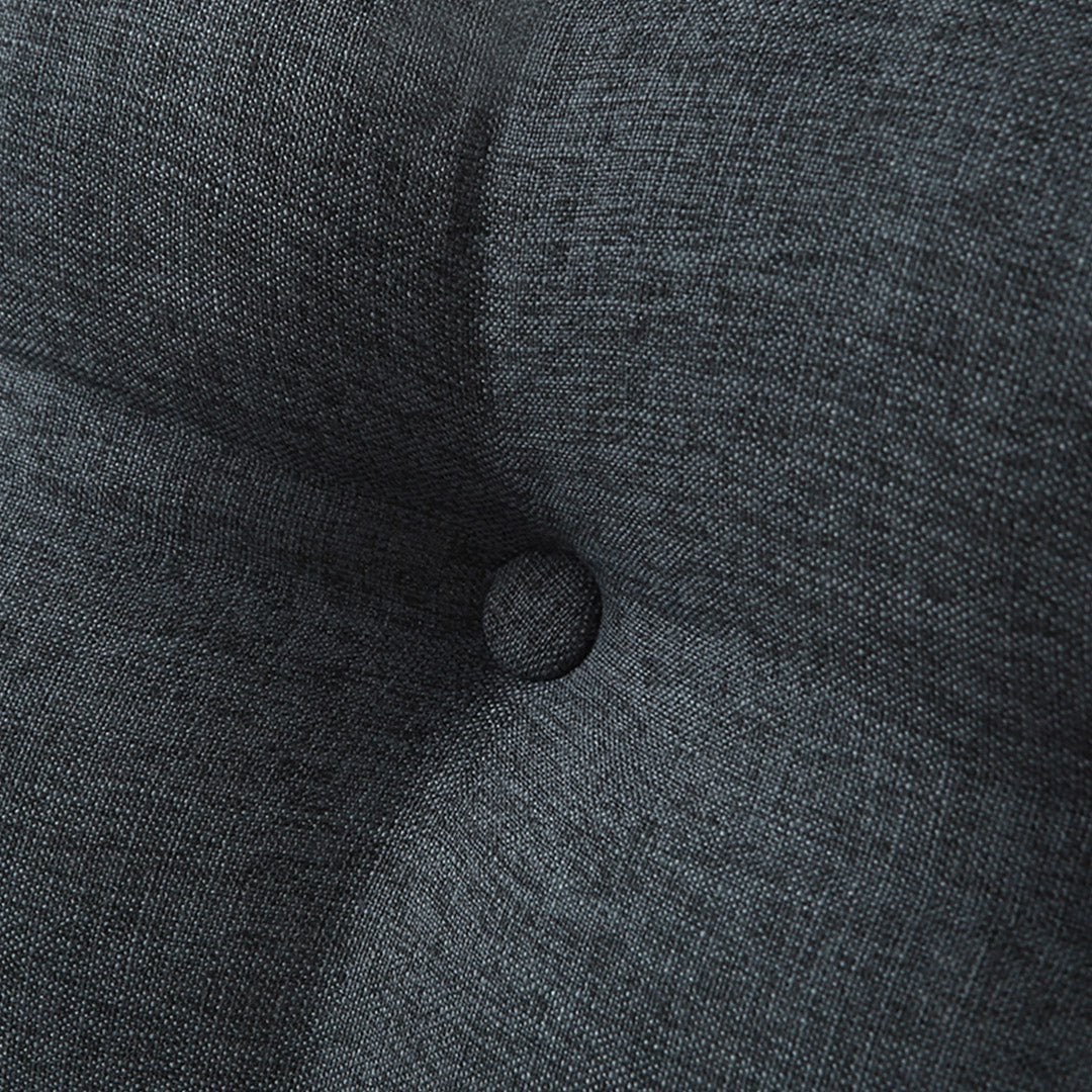 SOGA  120cm Dark Grey Wedge Bed Cushion