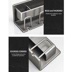 15cm Wall-Mounted Bathroom Storage Rack