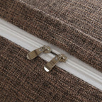 SOGA 120cm Coffee Wedge Bed Cushion