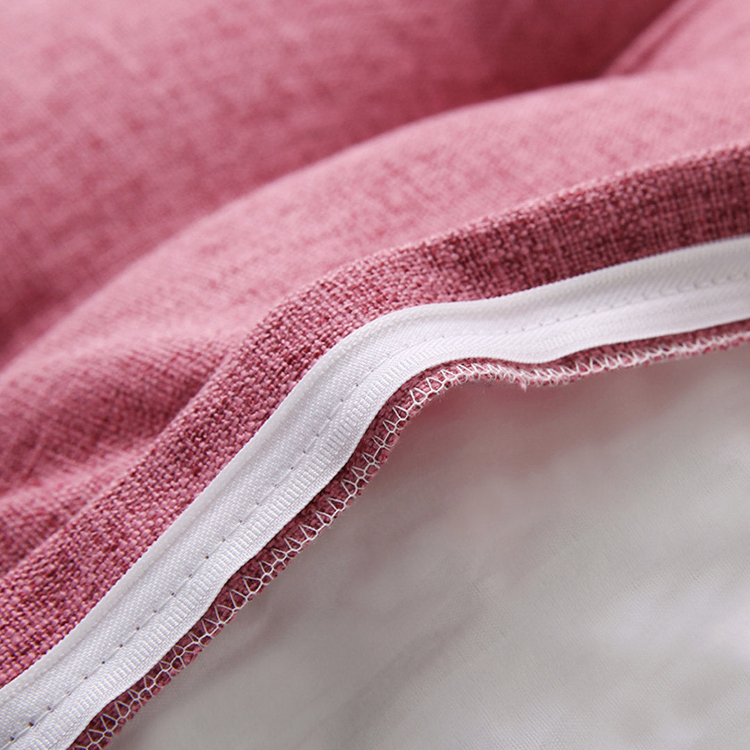 SOGA 120cm Crabapple Red Wedge Bed Cushion