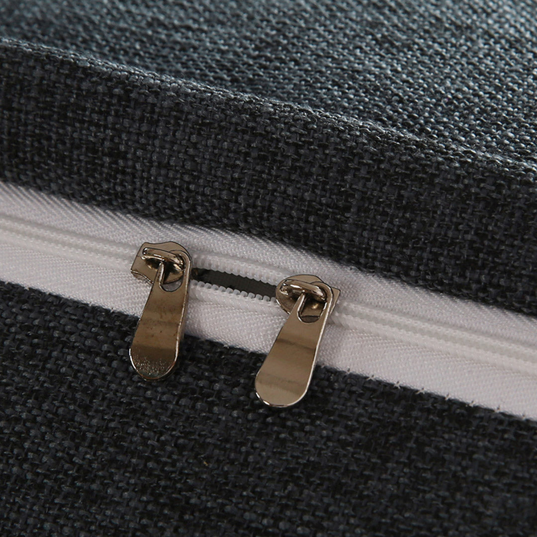 SOGA 180cm Dark Grey Triangular Wedge Bed Pillow Headboard