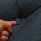 SOGA  120cm Dark Grey Wedge Bed Cushion