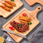 40cm Rectangle Wooden Oak Board