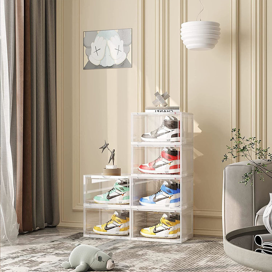 5 Tier Transparent Shoe Organiser
