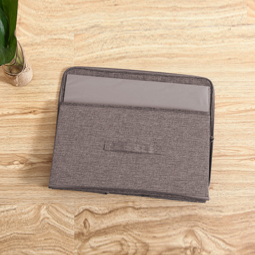 Coffee Small Double Zipper Storage Box