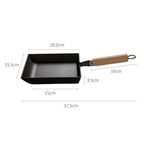 Cast Iron Tamagoyaki Omelette Fry Pan