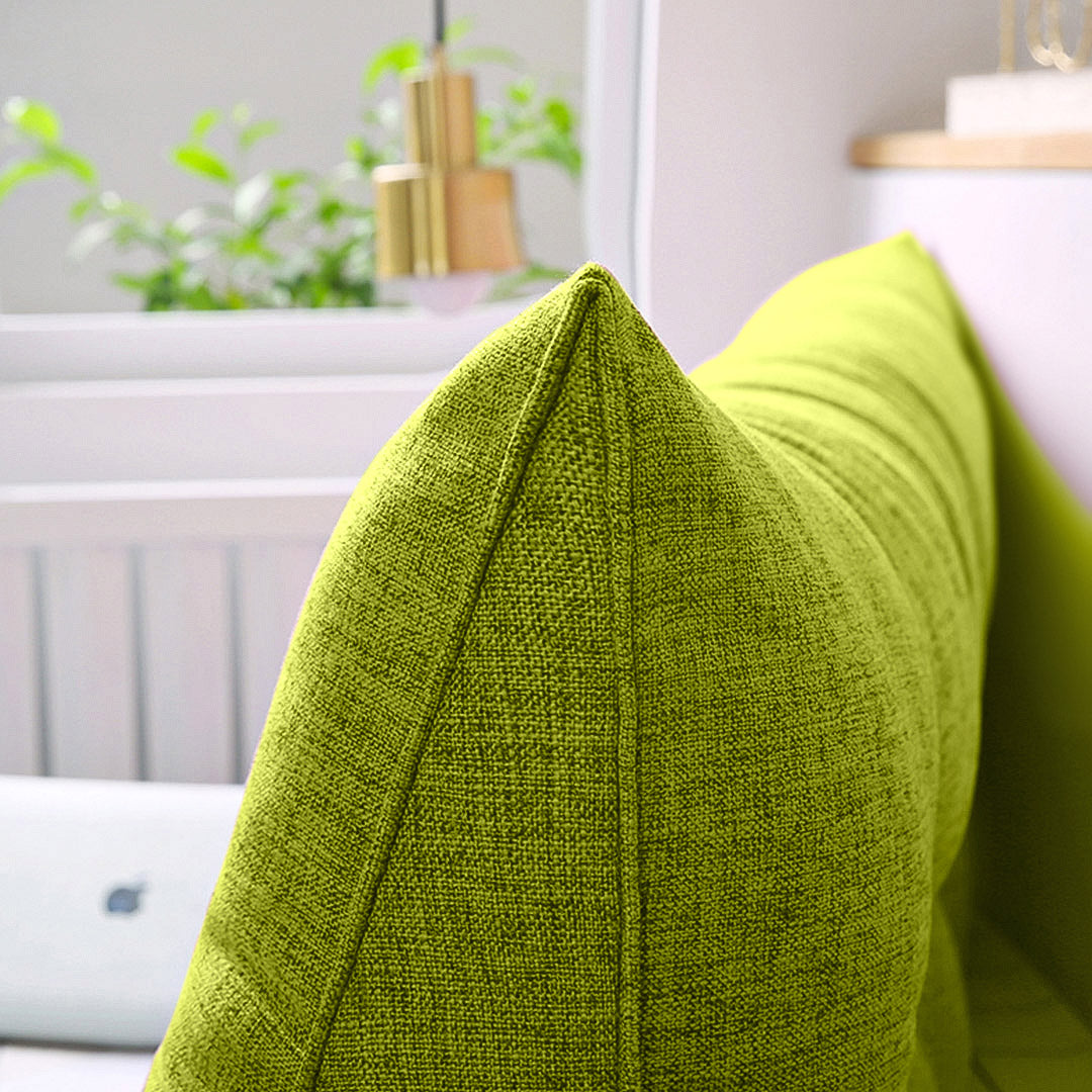 180cm Green Wedge Bed Cushion